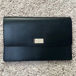 Kate Spade Hot Pink and Black Wristlet Wallet